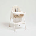 Seggioloni pappa-Plastica-Metallo-Tessuto-84x67x104 cm-Beige-Bianco-Naturale-Modern Soft Minimal
